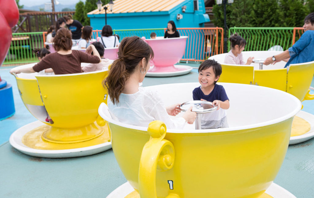 コーヒーカップ アトラクション 東京サマーランド