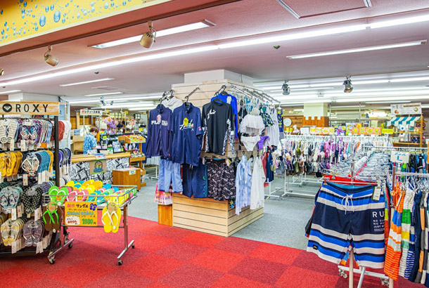 スイムショップ プルメリア レストラン ショップ 東京サマーランド