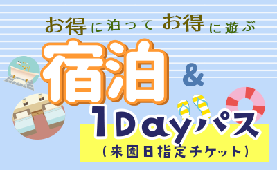 【4枚】東京サマーランド　チケット