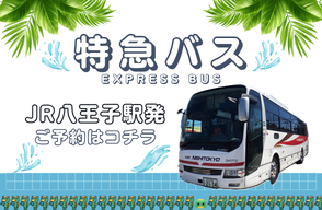 高速バス JR八王子駅発プラン